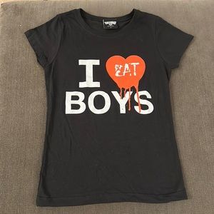 punk n kisses baby tee